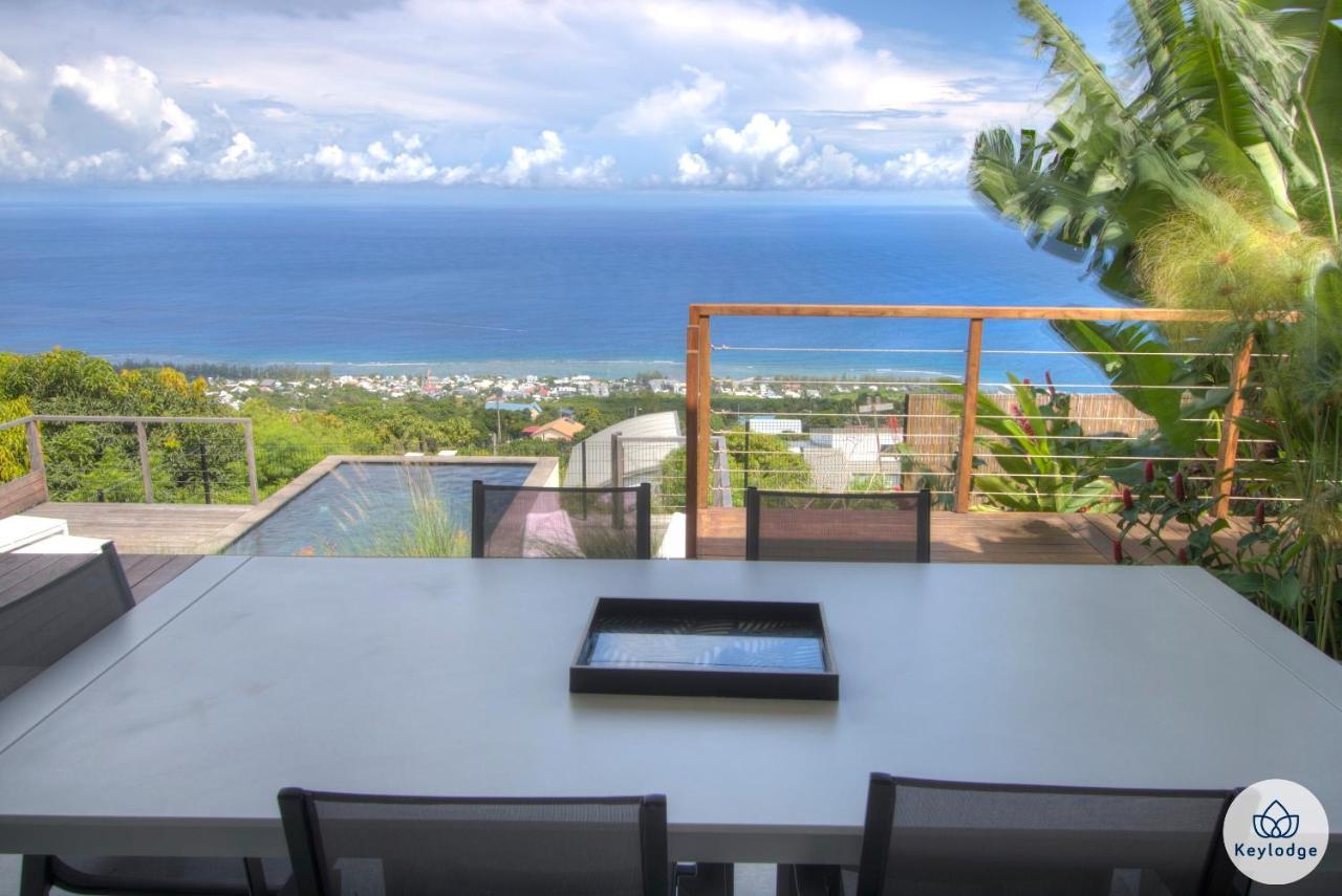 Villa Paloma 4 Etoiles Avec Piscine Et Vue Exceptionnelle Sur L'Ocean A Saint-Leu Zewnętrze zdjęcie