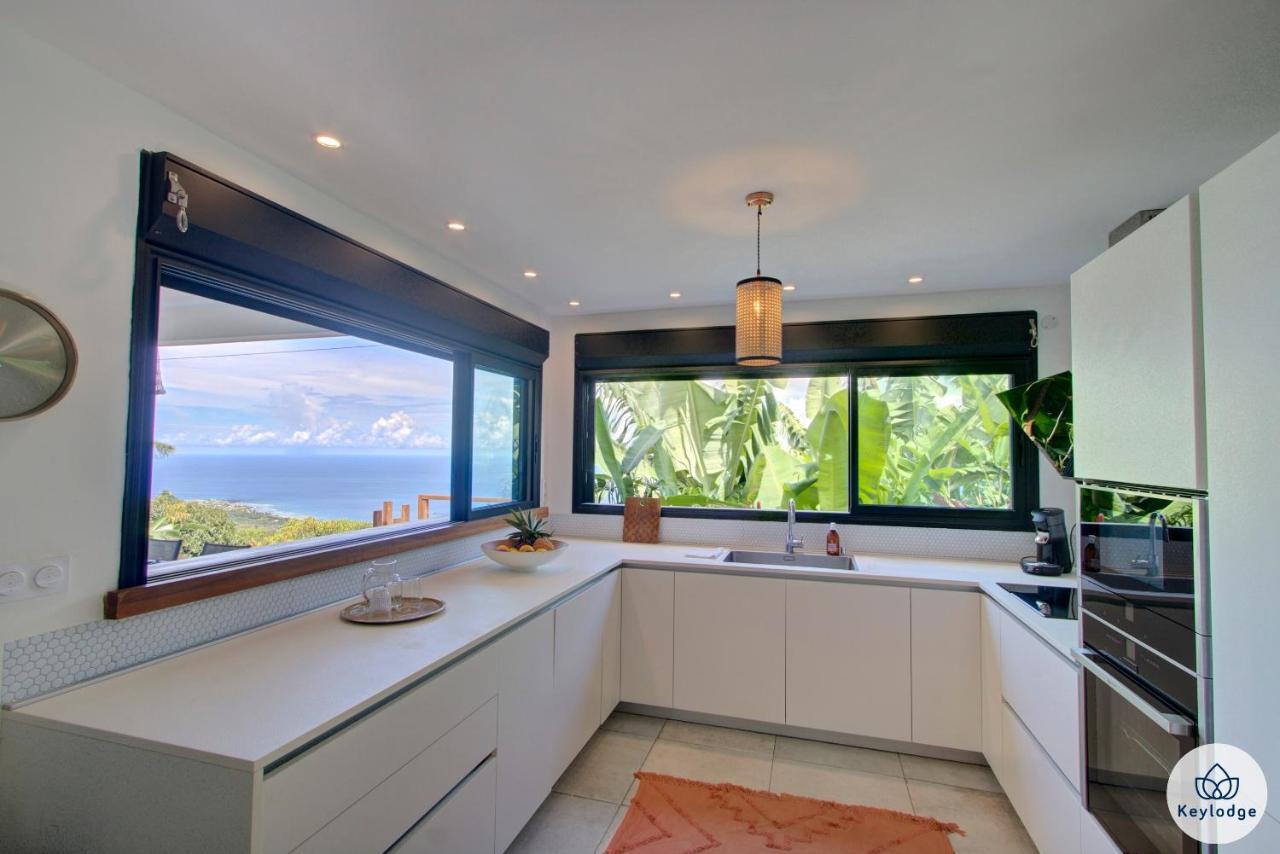 Villa Paloma 4 Etoiles Avec Piscine Et Vue Exceptionnelle Sur L'Ocean A Saint-Leu Zewnętrze zdjęcie
