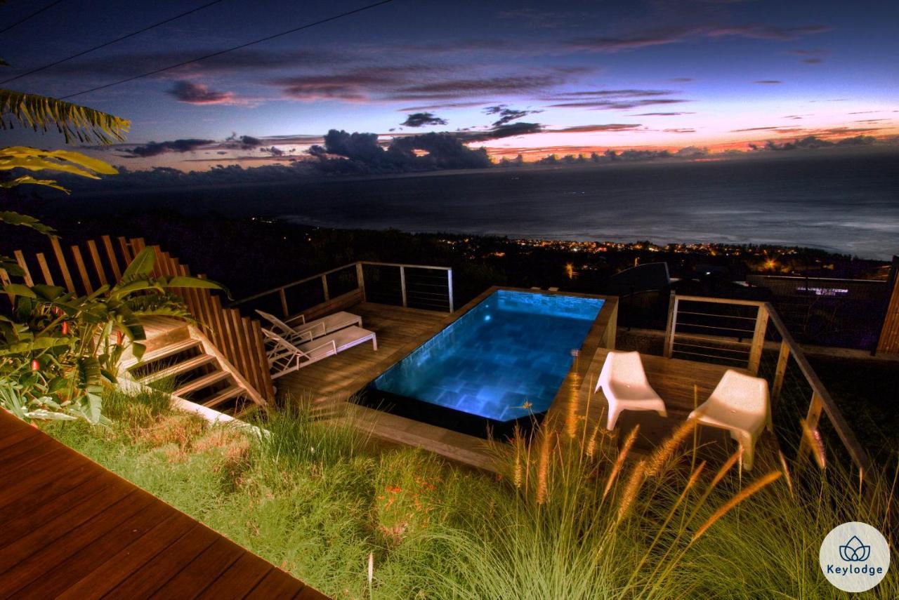 Villa Paloma 4 Etoiles Avec Piscine Et Vue Exceptionnelle Sur L'Ocean A Saint-Leu Zewnętrze zdjęcie